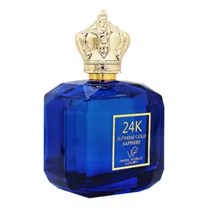 Paris World Luxury 24K Supreme Gold Sapphire - Интернет-магазин. Kalinka-parfum.ru