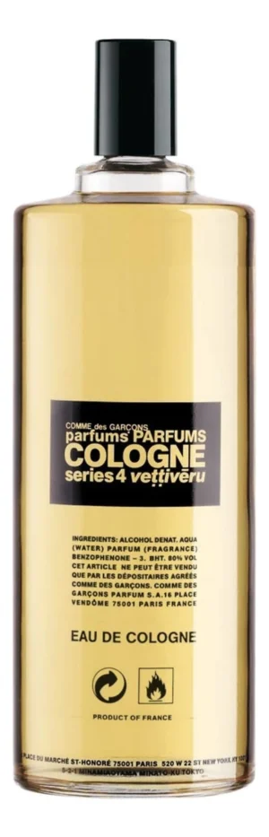 Comme des Garcons  Series 4 Cologne : Vettiveru - Интернет-магазин. Kalinka-parfum.ru