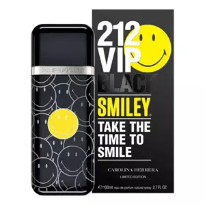 Carolina Herrera 212 VIP Black Smiley - Интернет-магазин. Kalinka-parfum.ru