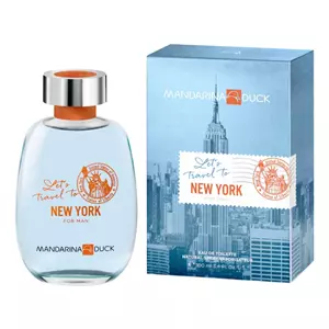 Mandarina Duck Let's Travel To New York For Man - Интернет-магазин. Kalinka-parfum.ru