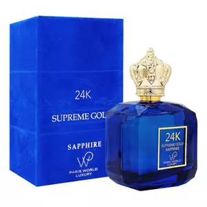 Paris World Luxury 24K Supreme Gold Sapphire - Интернет-магазин. Kalinka-parfum.ru