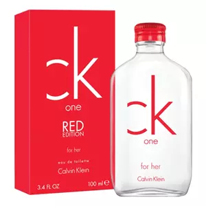 Calvin Klein  CK One Red Edition For Her - Интернет-магазин. Kalinka-parfum.ru